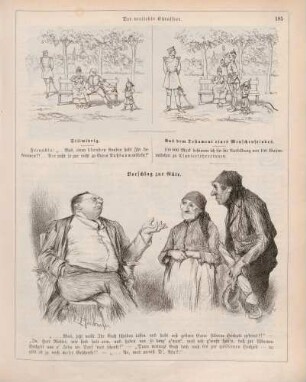 "Der verliebte Kürassier" "Vorschlag zur Güte"