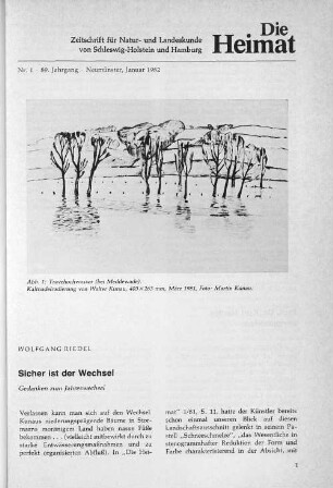 Nr. 1 - 89. Jahrgang - Neumünster, Januar 1982