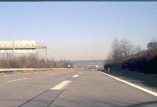 Ausfahrt aus Nebenfahrbahn (Mannheim/Nürnberg Richtung Würzburg)