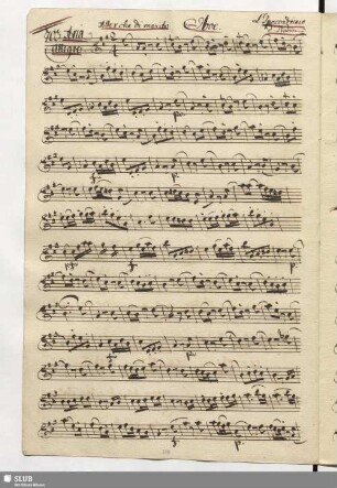 703. Aria: Allor che di marito / Naumann, J.G.