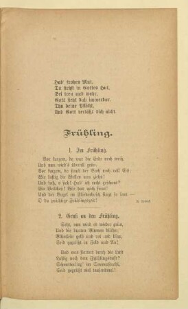 Frühling