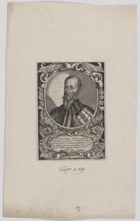 Bildnis des Carolus Fürer ab Haimendorff