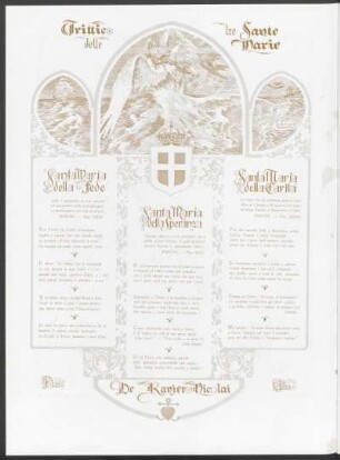 Trittico delle tre Sante Marie