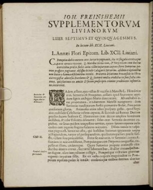 Liber Septimus Et Quinquagesimus.