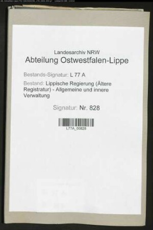 Beschwerden des Amtes Barntrup über die verzögerte Eintreibung von Strafgeldern durch den Magistrat zu Barntrup