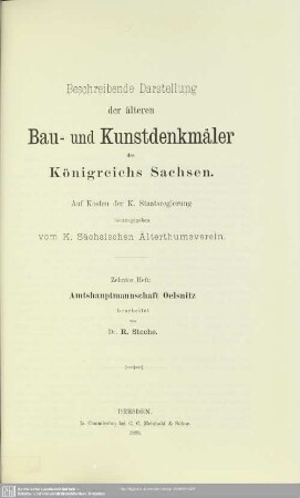 10: Amtshauptmannschaft Oelsnitz