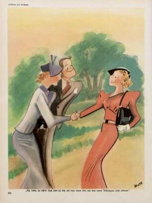 "Ah, Lotte, du bist's!"