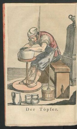 Tafel: Der Töpfer.