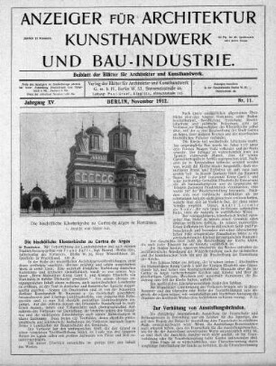 Nr. 11, November 1912