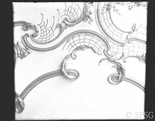 Potsdam, Neues Palais, Unteres Fürstenquartier, Unteres Konzertzimmer, R.: 161, Deckendetail.