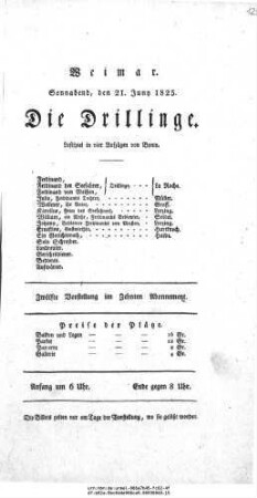 Die Drillinge