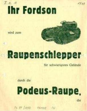 Raupenschlepper