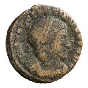 Münze, Follis, Aes 3, 316 n. Chr.