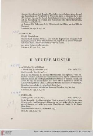 Gemälde Neuerer Meister (Nr. 54-169)