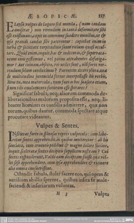 Vulpes & Sentes