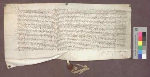 Heinrich Gügelin, Kaplan am Domstift Basel, schenkt dem Domstift ein Messbuch und Gülten zu Istein und Huttingen.