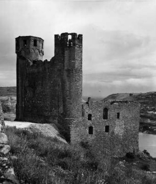 Rüdesheim am Rhein. Ruine der Burg Ehrenfels (um 1210)
