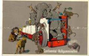 Werbung für Continental-Reifen