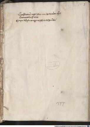 Theologische Sammelhandschrift - BSB Clm 14255