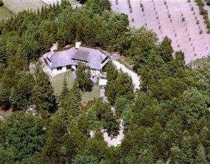Einfamilienhaus (Strandweg): Luftbild: zwischen Strandweg und Trittauer Straße