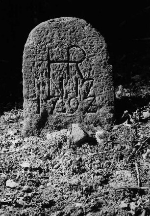 32 Grenzsteine; Bad Sooden-Allendorf, Brückenbach