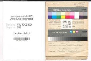 Entnazifizierung Jakob Kreutzer, geb. 08.08.1896 (Kaufmann)