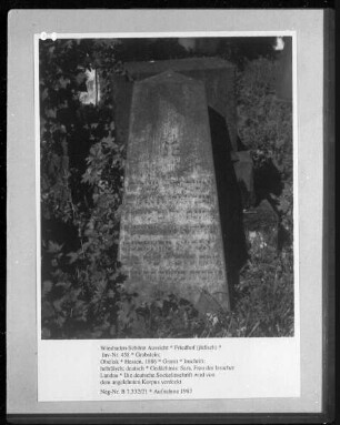 Grabstein Obelisk