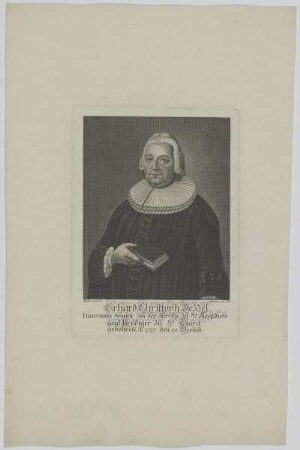 Bildnis des Erhard Christoph Bezzel