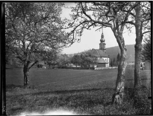 Moosbronn Wallfahrtskirche Maria Hilf Ansicht von Südwesten