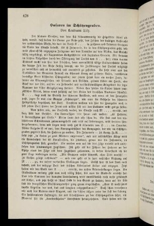 428-429, Husaren im Schützengraben