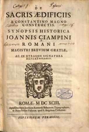 De sacris aedificiis a Constantino Magno constructis