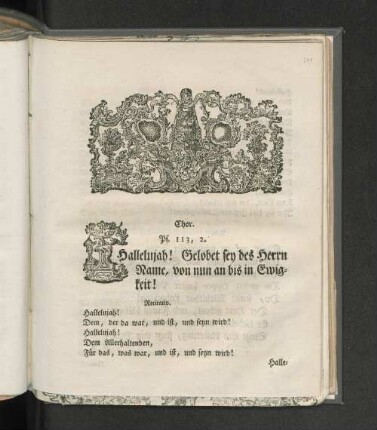 [Text zur Musik, welche bey dem funfzigjährigen Amts-Jubelfeste Sr. Magnificenz des Herrn Johann Klefeker, Protosyndicus der Republik Hamburg, ...]
