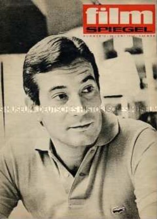 Filmzeitschrift der DDR "film spiegel" u.a. zum internationalen Kinofestival in Moskau
