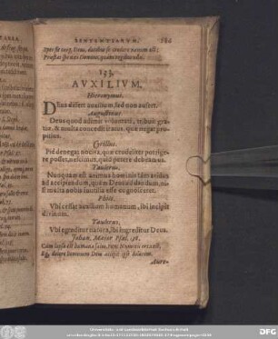 133. Auxilium.