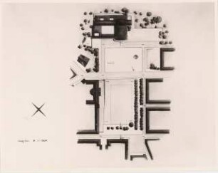 Staatstheater Kassel: Foto von Inv.Nr. 35758: Lageplan 1:1000 ohne Überschrift