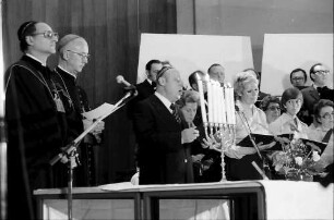 Freiburg: St. Ursula; christlich - jüdischer Gottesdienst mit Landesrabbiner Dr. Levinson (Heidelberg) und Weihbischof Karl Flügel (Regensburg)