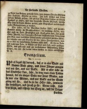Evangelium. Luc. 7, 11-17.