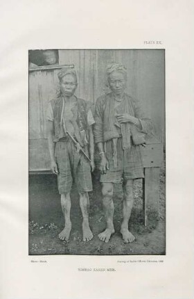 Plate XX.Yimbao Karen men