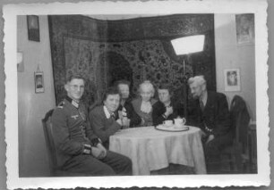 Familientreffen mit Etha und Hans Richter (wahrscheinlich in Dresden)