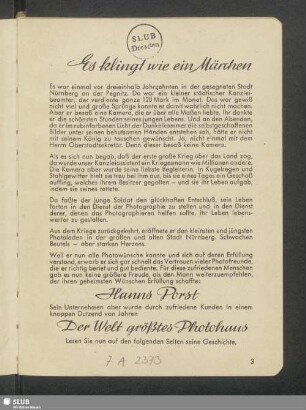 Es klingt wie ein Märchen