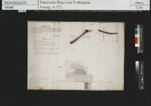Hohe Birke Fundgrube bei Glashütte, Anlage einer Radstube auf dem Jakob Stehenden Gang