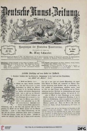 Nr. 23 (6. Juni 1869)