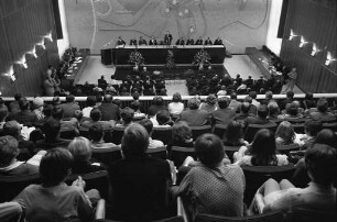 Amtseinführung von Oberbürgermeister Otto Dullenkopf und Verabschiedung des bisherigen Oberbürgermeisters Günther Klotz