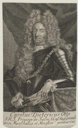 Bildnis des Carolus Dietericus Otto de Salm