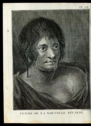 Pl. 58 Femme De La Nouvelle Zélande.