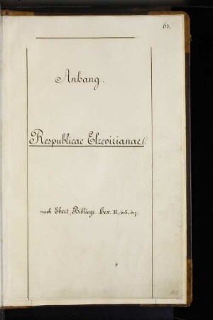 Respublicae Elzevirianael. nach Ebert, Bibliogr. Lex. II, 615-617.