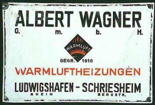 Albert Wagner Warmluftheizungen
