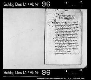 Kreistag zu Duisburg, März 1596