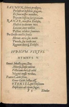 Hymnus V.