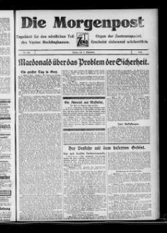 Die Morgenpost. 1924-